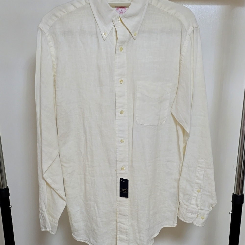 Brooks Brothers Linen Polo Shirt